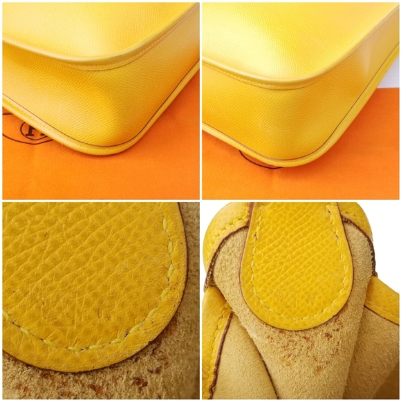 HERMES Courchevel Vespa PM Soleil Jaune - Picture 13 of 16
